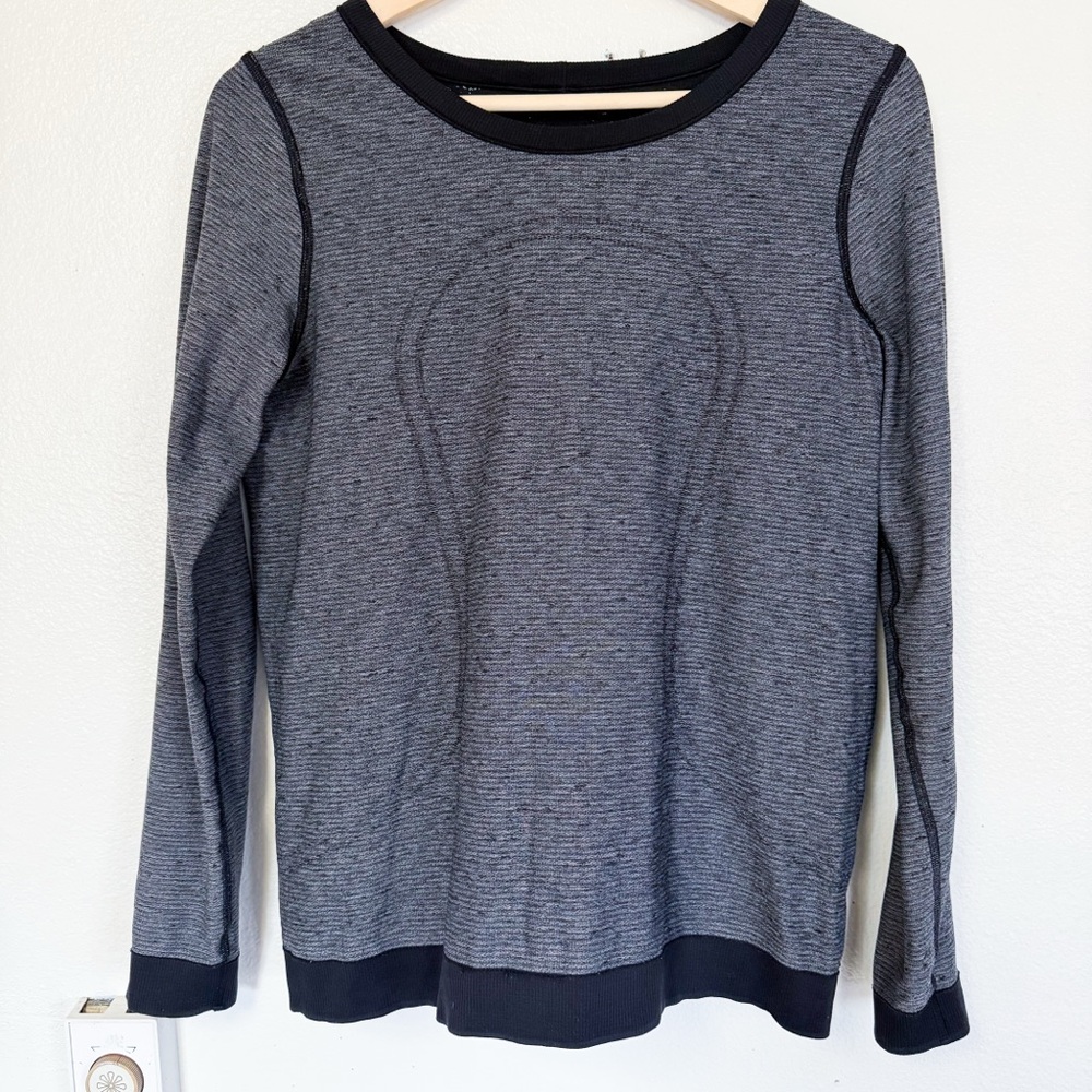Lululemon Swiftly Tech Long Sleeve Top Approx Size 6 Athletic Running Seamless